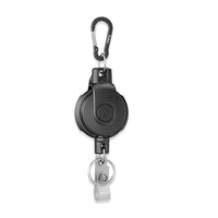 Retractable Key‌ Chain for man Reel‌ Badge Holders Retractabl Carabiner Quick Release Spring Clip outdoor camping equipment - Buy online at  Vibe In Cart.