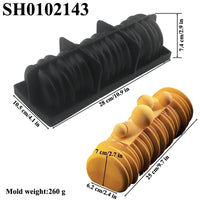 Food Grade Kitchen Bakeware Christmas Long Strip Mousse Cake Moulds Silicone Cake Molds French Mousse Mould Party Pastry Tray - Buy online at  Vibe In Cart.