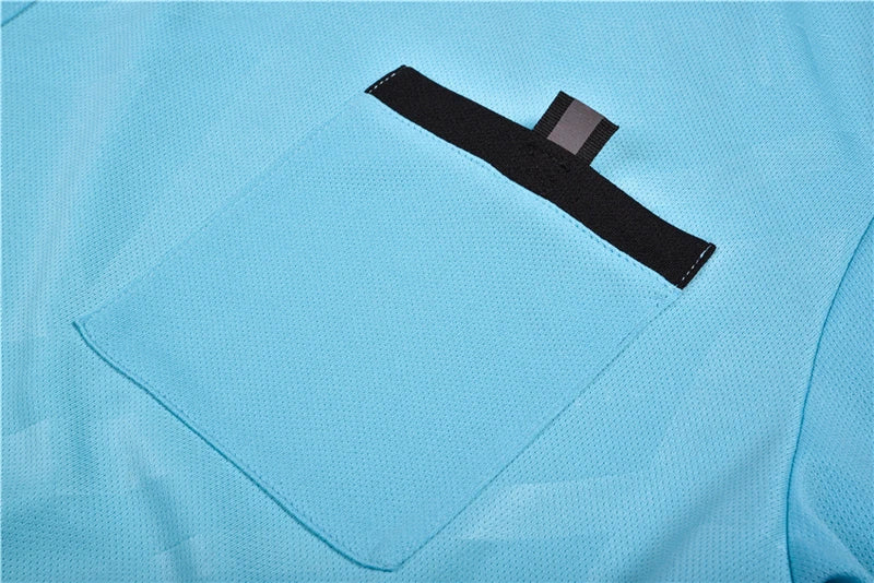 Professional Football Jerseys 2023 Men's Referee Uniforms Short Pocket Soccer Tracksuits Thailand Referee Judge Sportswear Print - Buy online at  Vibe In Cart.
