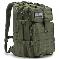 45L Polyester Tactical Backpack with Molle for Outdoor Use