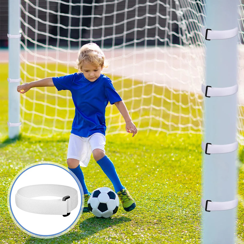 10Pcs Soccer Net Straps Adjustable Soccer Net Strap Buckle Design Football Net Straps Football Net Clips for Soccer Training - Buy online at  Vibe In Cart.