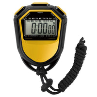 Waterproof Stopwatch Digital Handheld LCD Timer Chronograph Sports Counter with Strap for Swimming Running Football Training - Buy online at  Vibe In Cart.