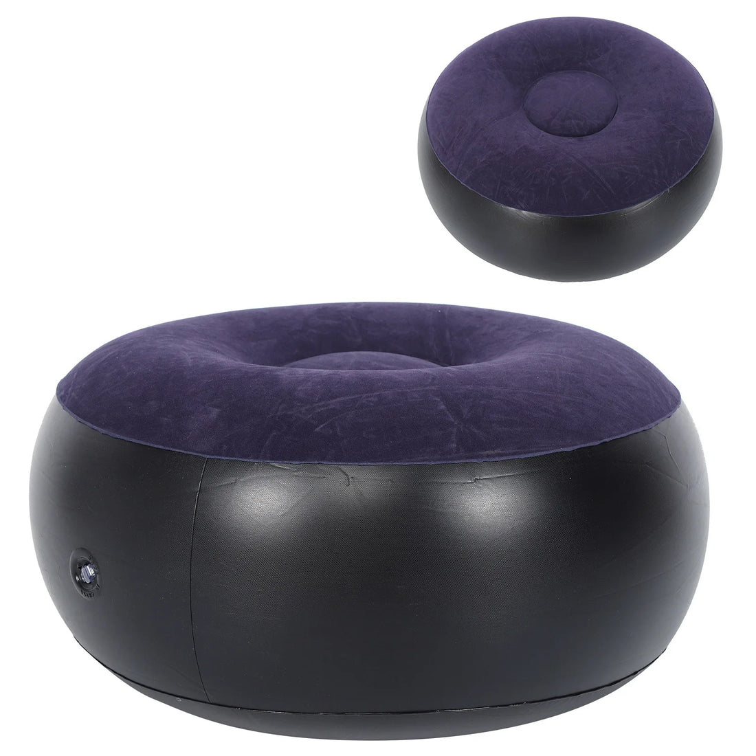 Camping Chair Inflatable Flocking Stool Portable Outdoor Camping Chair Inflatable Flocking Stool Footrest for Home Office Travel - Buy online at  Vibe In Cart.