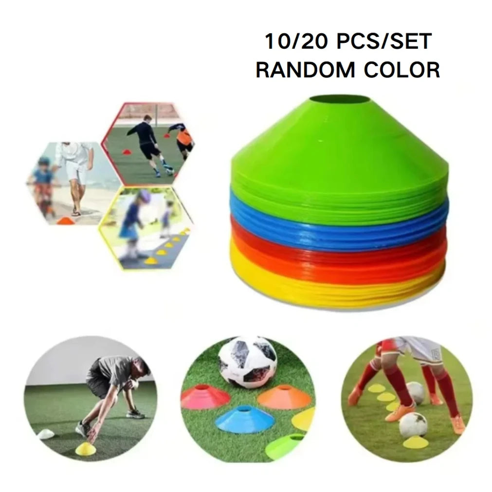 10/20 PCS Durable Soccer Training Cones Pressure Resistant Marker Discs for Football Sports Practice Outdoor Sports Equipment - Buy online at  Vibe In Cart.