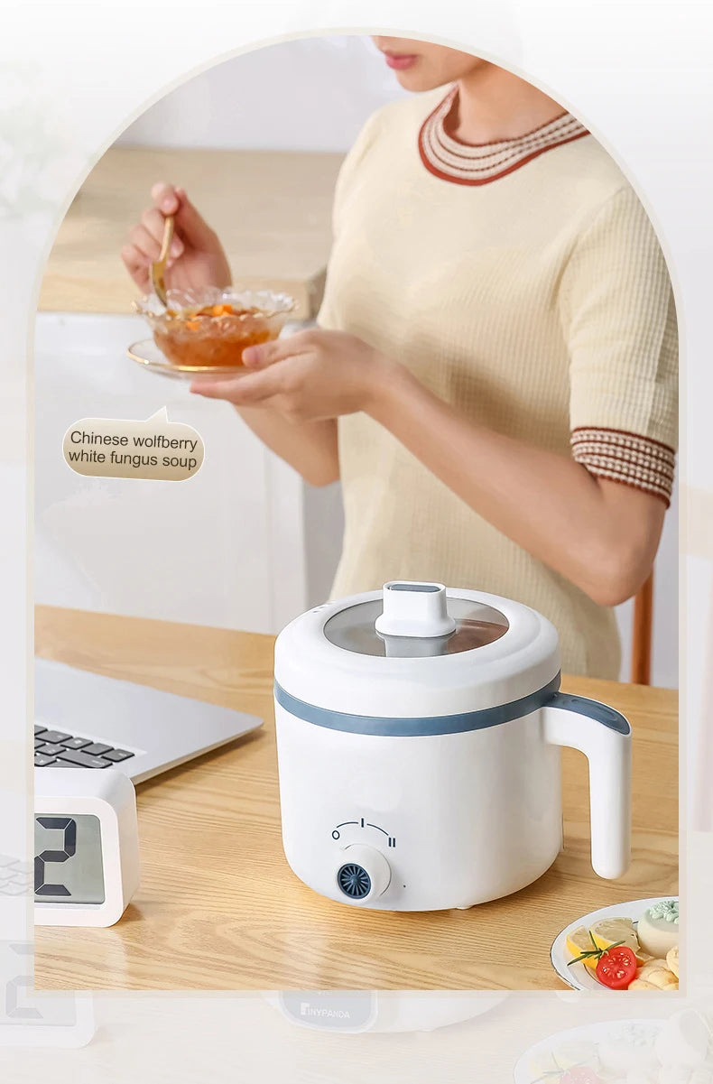 Electric Rice Cooker Multicooker Multifunction Pot Mini Hotpot Pan Soup Home Appliances for The Kitchen Pots Offers 1-2 People - Buy online at  Vibe In Cart.
