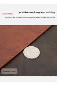 Waterproof Leather Desk Mat for Computer, Non-Slip and Easy to Clean