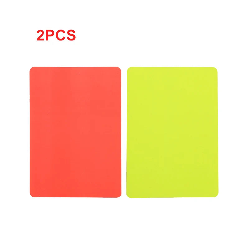 2PCS 4PCS 6PCS Soccer Referee Red Yellow Cards Football Match RefereeReferee Tool Warning and Ejection Cards - Buy online at  Vibe In Cart.