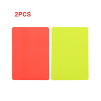 2PCS 4PCS 6PCS Soccer Referee Red Yellow Cards Football Match RefereeReferee Tool Warning and Ejection Cards - Buy online at  Vibe In Cart.