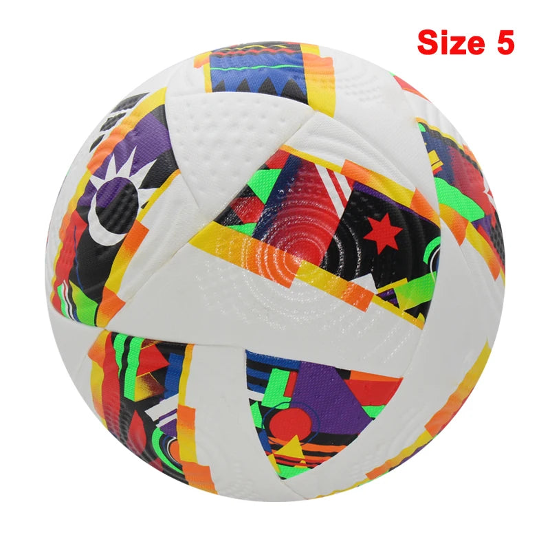 Soccer Balls, Size 5 and Size 4, PU Material, Seamless Design