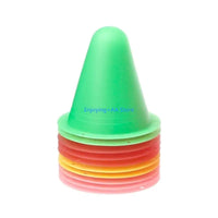 Y98F 10 Pcs Skate Marker Cones Roller Football Soccer Training Equipment Marking Cup - Buy online at  Vibe In Cart.