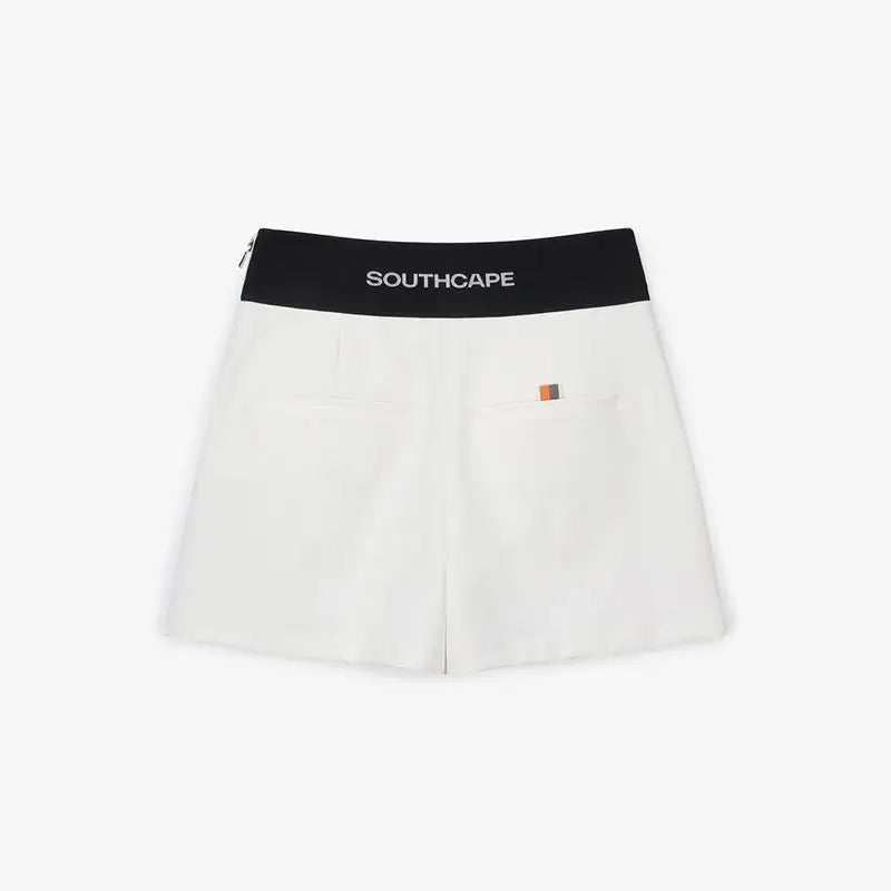 New Korean Golf Women's Outdoor Sports Versatile Quick-Dry High-Waisted Slim-Fit Elastic Waist Slimming Shorts