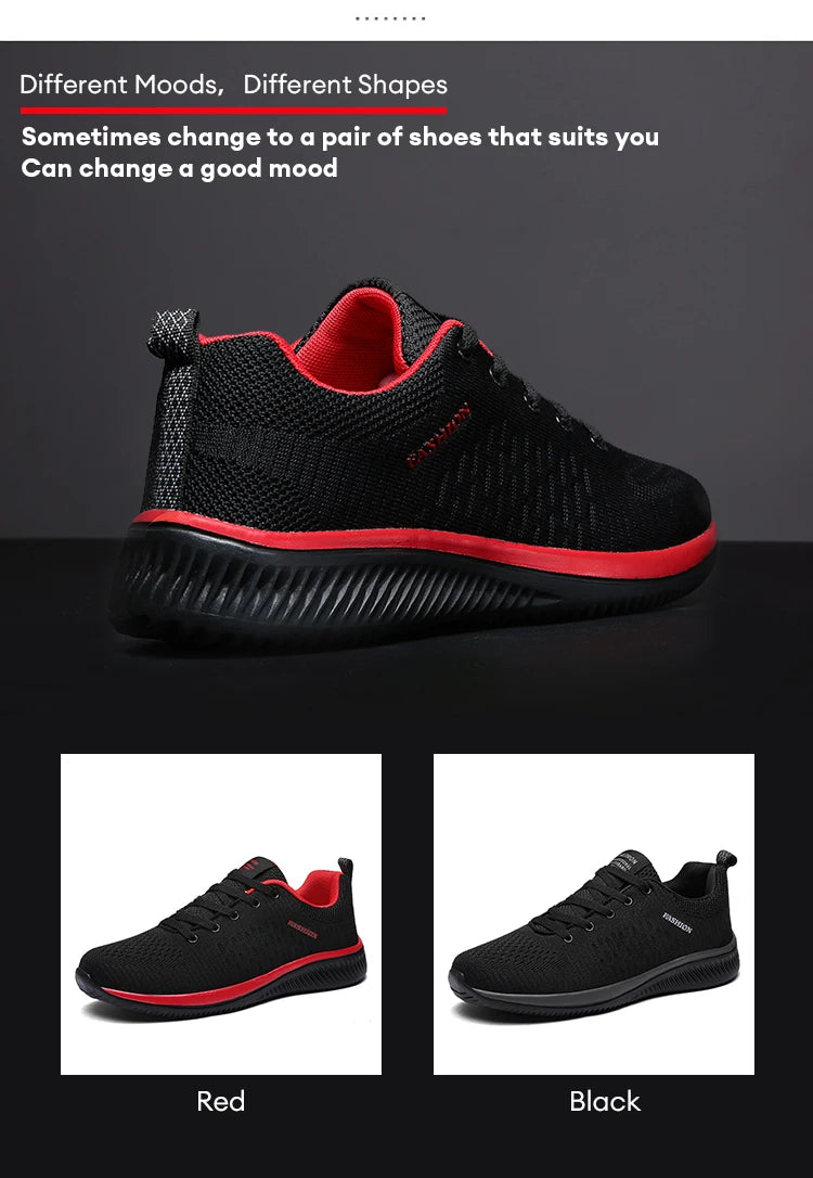 Men Running Shoes Breathable Light Comfortable Men's Casual Shoes Tenis Outdoor Slip On Walking Sneakers - Buy online at  Vibe In Cart.