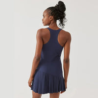 Sean Tsing® Golf Dresses with Safety Pants Women Sleeveless Zipper Sport Dress for Tennis Badminton Baseball Athletic Outfits