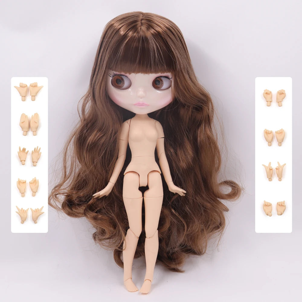 ICY DBS Blyth Doll 1/6 Joint Body 30CM BJD toys Natural shiny face with extra hands AB DIY Fashion Dolls girl gift - Buy online at  Vibe In Cart.