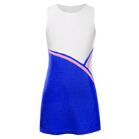 Kids Girls Tennis Golf Sport Sundress Summer Yoga Outdoor Sport Sleeveless Dress for Tennis Golf Badminton Cheerleading Dance
