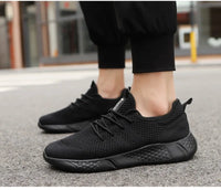 Men's Casual Sneakers Breathable Comfortable Walking Shoe Lace-up and Anti-slip Athletic Jogging Tennis Shoe Large Size 39-50 - Buy online at  Vibe In Cart.