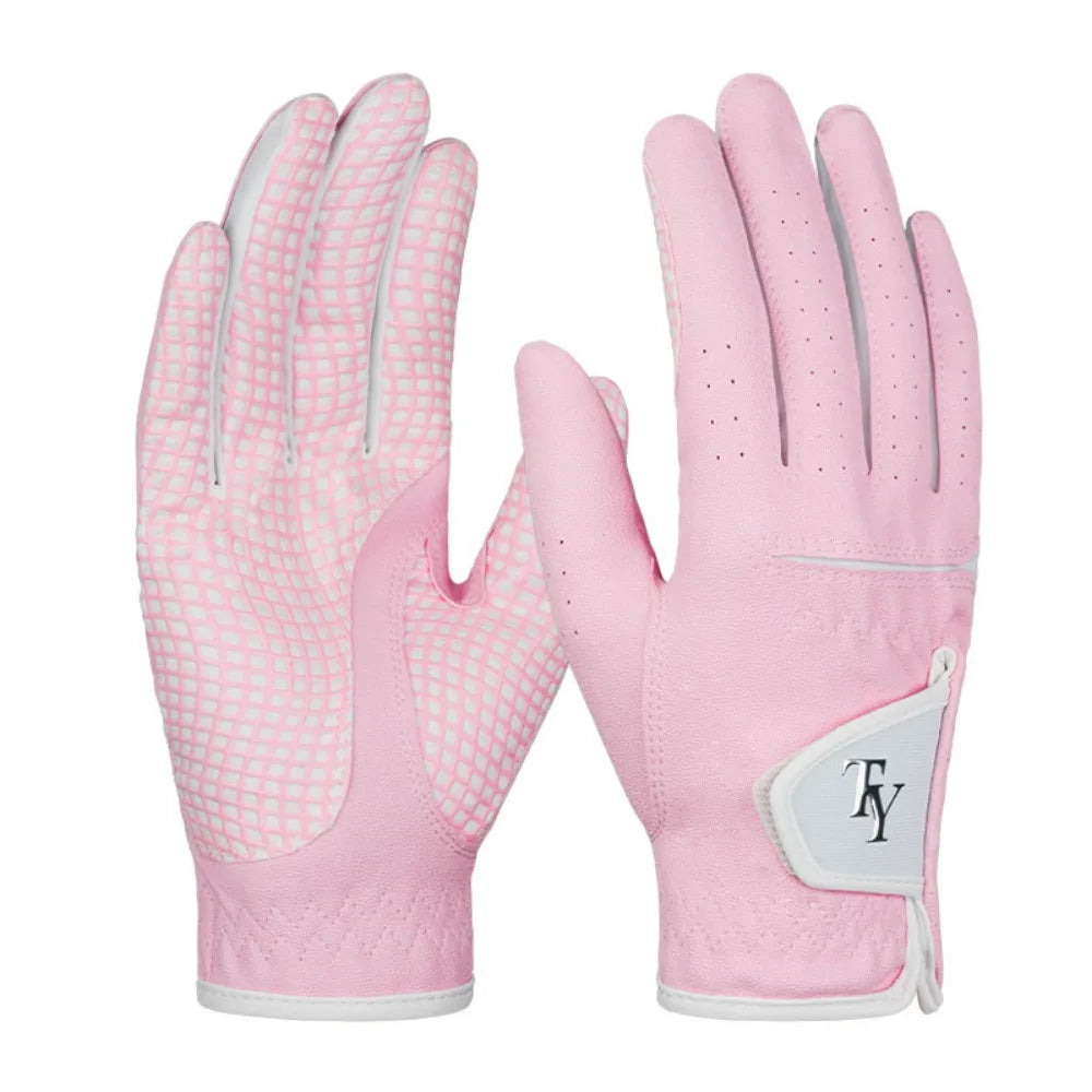 Comfort Women's Golf Gloves Wear-resistant Soft Full Finger Sports Gloves Left and Right Hands Breathable Golf Wear Gloves - Buy online at  Vibe In Cart.