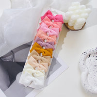 6/10Pcs/Set 2025 Fashion New Cute Ribbon Bowknot Hair Clips for Kids Handmade Baby Girls Hair Accessories - Buy online at  Vibe In Cart.