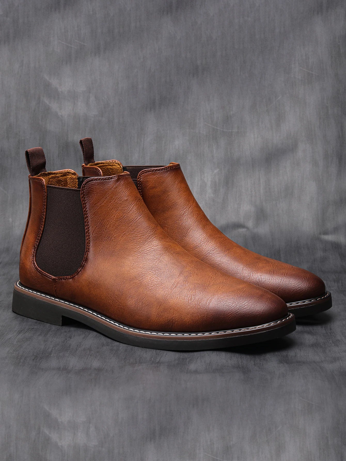 40~46 Men Chelsea Boots Brand Retro Comfortable Fashion Men Boots - Buy online at  Vibe In Cart.
