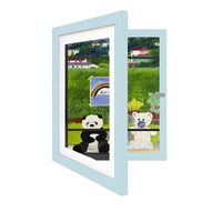 Changeable Wooden A4 Rectangle Children's Picture Frame