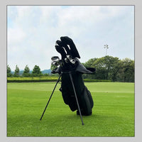 PLAYEAGLE Golf Stand Bag with Stand Lightweight Golf Bag for Men Multifunction PU Leather Golf Rack Bag - Buy online at  Vibe In Cart.