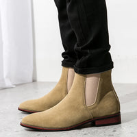 Classic Chelsea Boots Men Trend Ankle Boots Men Fashion Social Party Boots Men High Top Casual Business Shoes For Men - Buy online at  Vibe In Cart.