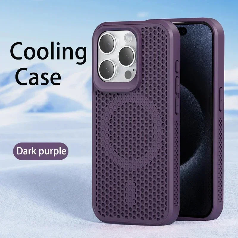 Magnetic Half-Wrapped Plastic Phone Case with Anti-Scratch Protection