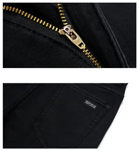 Spring Autumn Men Classic Fashion Brand Jeans Homme Man Soft Stretch Black Biker Masculino Denim Trousers Mens Pants Overalls - Buy online at  Vibe In Cart.