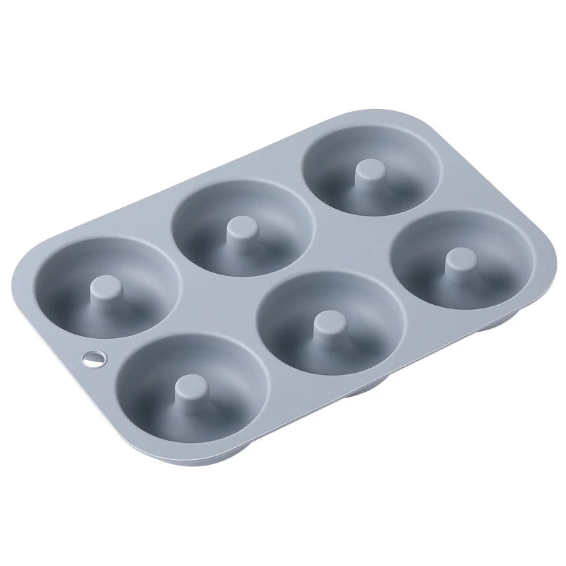 6Holes Baking Mold Food Grade Silicone Non-stick Donut Molds Chocolate Cupcake Pan DIY Muffin Kitchen Tool for Oven Bakeware - Buy online at  Vibe In Cart.
