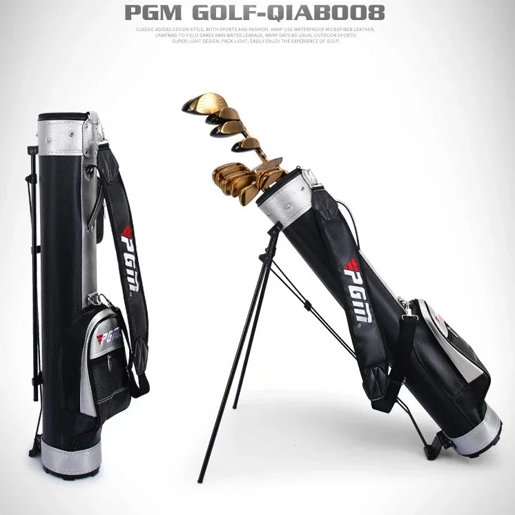 Unisex PU Golf Bag for 9 Clubs with Multiple Colors