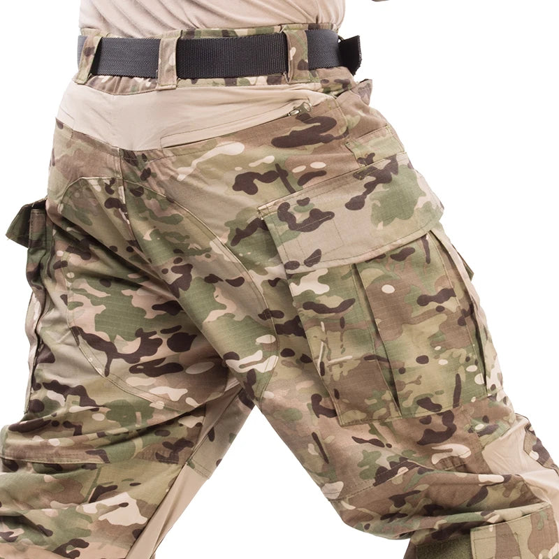 Tactical G3 Uniform Sets NEW Mens Camo Suits Outdoor Hunting Shirt Pants Tops Elastic Duty Cargo Trousers Windproof - Buy online at  Vibe In Cart.