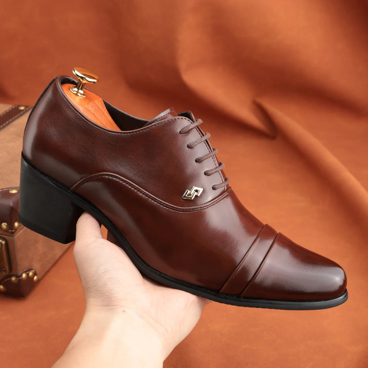 Trendy Men's Casual Black Brown Lace Up Oxford Cuban Shoes Gentleman Business Flats Dress Homecoming Footwear Zapatos Hombre - Buy online at  Vibe In Cart.