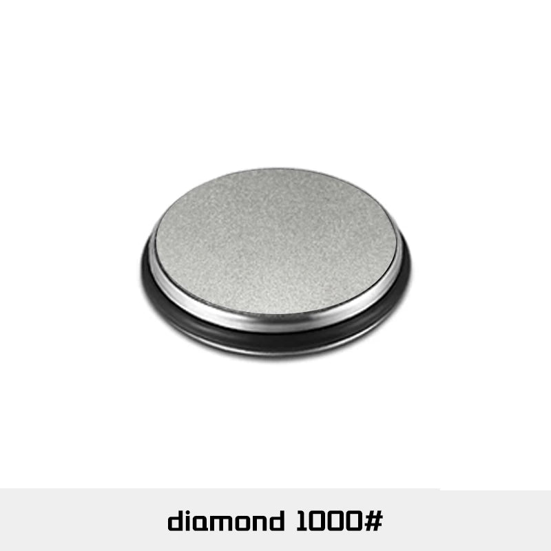 Rolling Knife Sharpener Double Sided Diamond Stone 15/20 Degree Angle