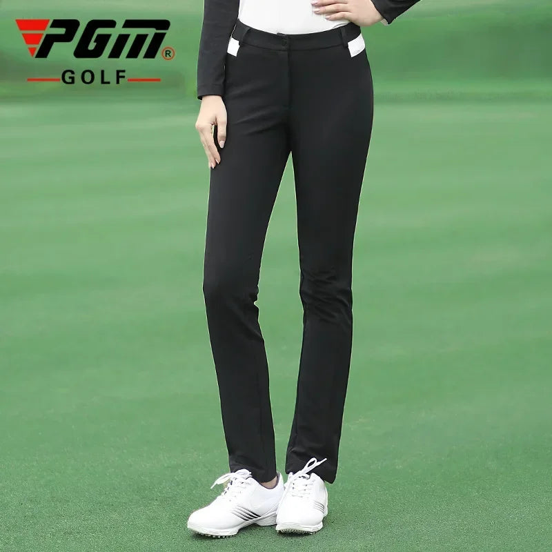 PGM Autumn Winter Ladies Golf Pants Women High Elasticity Sport Trousers Slim Fit Tennis Pants Warm Windproof Clothing KUZ093 - Buy online at  Vibe In Cart.