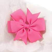 Kids Bow Hair Clip Set With 20 Or 40 Pieces, Random Colors, Grosgrain Ribbon