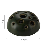 Medium Modern Ceramic Lotus Seedpod Vase for Floral Arrangement