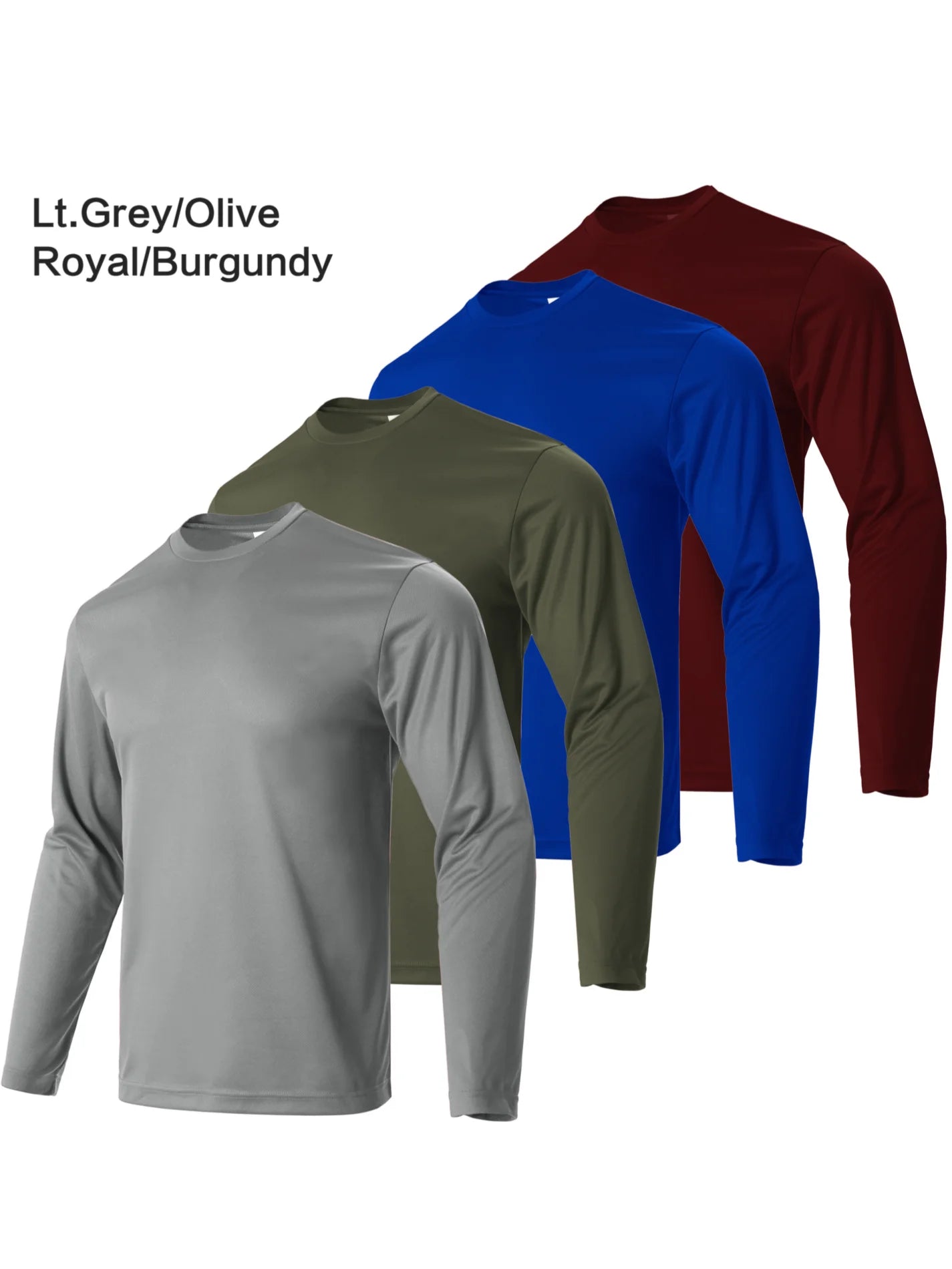 4-piece men's quick drying sports and fitness T-shirt long sleeved sports and running T-shirt - Buy online at  Vibe In Cart.