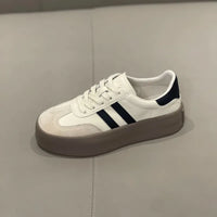 Spring and Autumn New Korean version Fashion Casual color Bock Thick sole Women's Versatile Comfortable Vulcanized Shoes 2025 - Buy online at  Vibe In Cart.