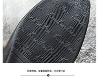 Women's Velvet Loafers with Rabbit Fur and Leather for Autumn