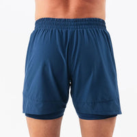men's Fitness double-deck training Sports Shorts Summer 2 in 1 Quick Dry Gym Beach Pants Running Shorts Outdoor men Sweatpants - Buy online at  Vibe In Cart.