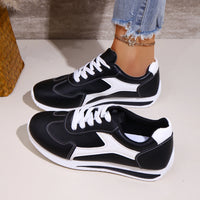 2025 Spring New Women Sneakers Comfortable Outdoor Fashion Versatile Flat Casual Sneakers Lace Up Women Sports Shoes Plus Size - Buy online at  Vibe In Cart.