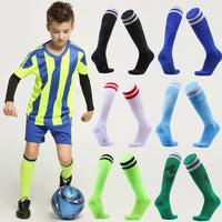 Football Socks Kids Children Soccer Stockings High Quality Long Tube Knee Cotton Legging Baseball Running Sport Boy Girl Socks - Buy online at  Vibe In Cart.