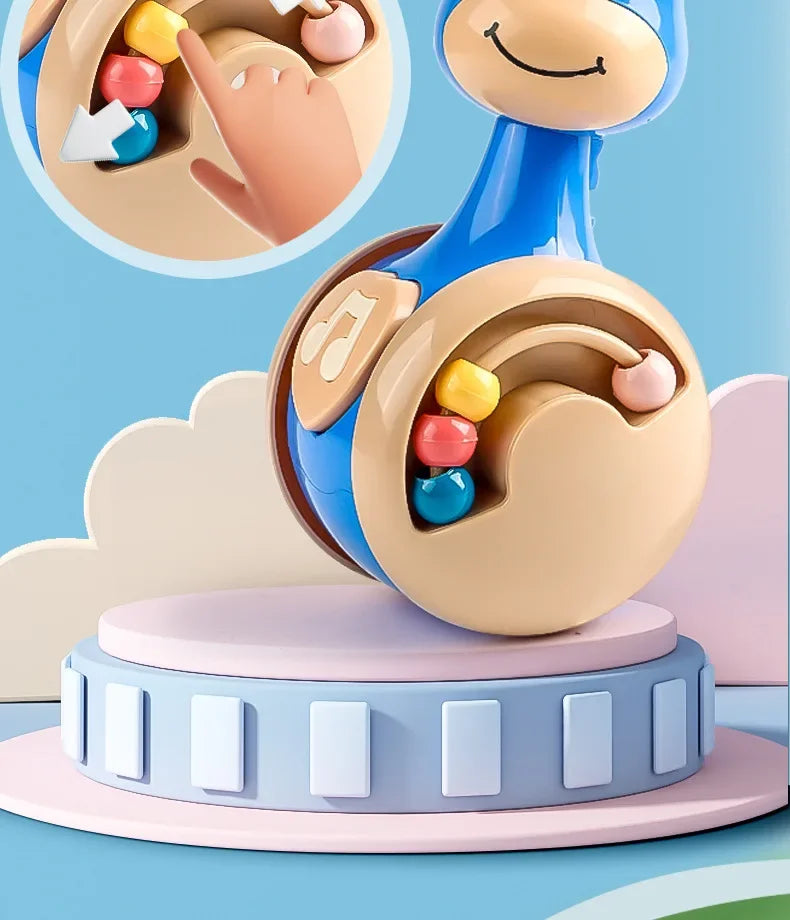 Tumbler Wobbler Toys for Infant Boy Girl - Perfect for Learning To Climb & Early Education! Roly Poly Baby Toys 6 To 12 Months