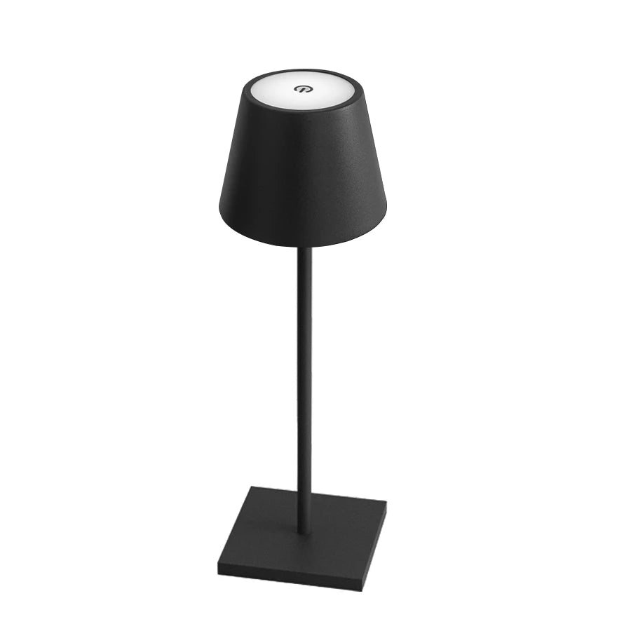 Rechargeable LED Table Lamp Touch Switch 3 Levels Dimmable Desk Lights Bar Club Dinner Creative Decorative Ambient Lighting - Buy online at  Vibe In Cart.