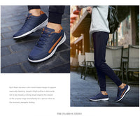 Waterproof Men's Sneakers For All Season Plus Size 38-47 Casual Shoes For Men Lace Up Lightweight and Soft - Buy online at  Vibe In Cart.