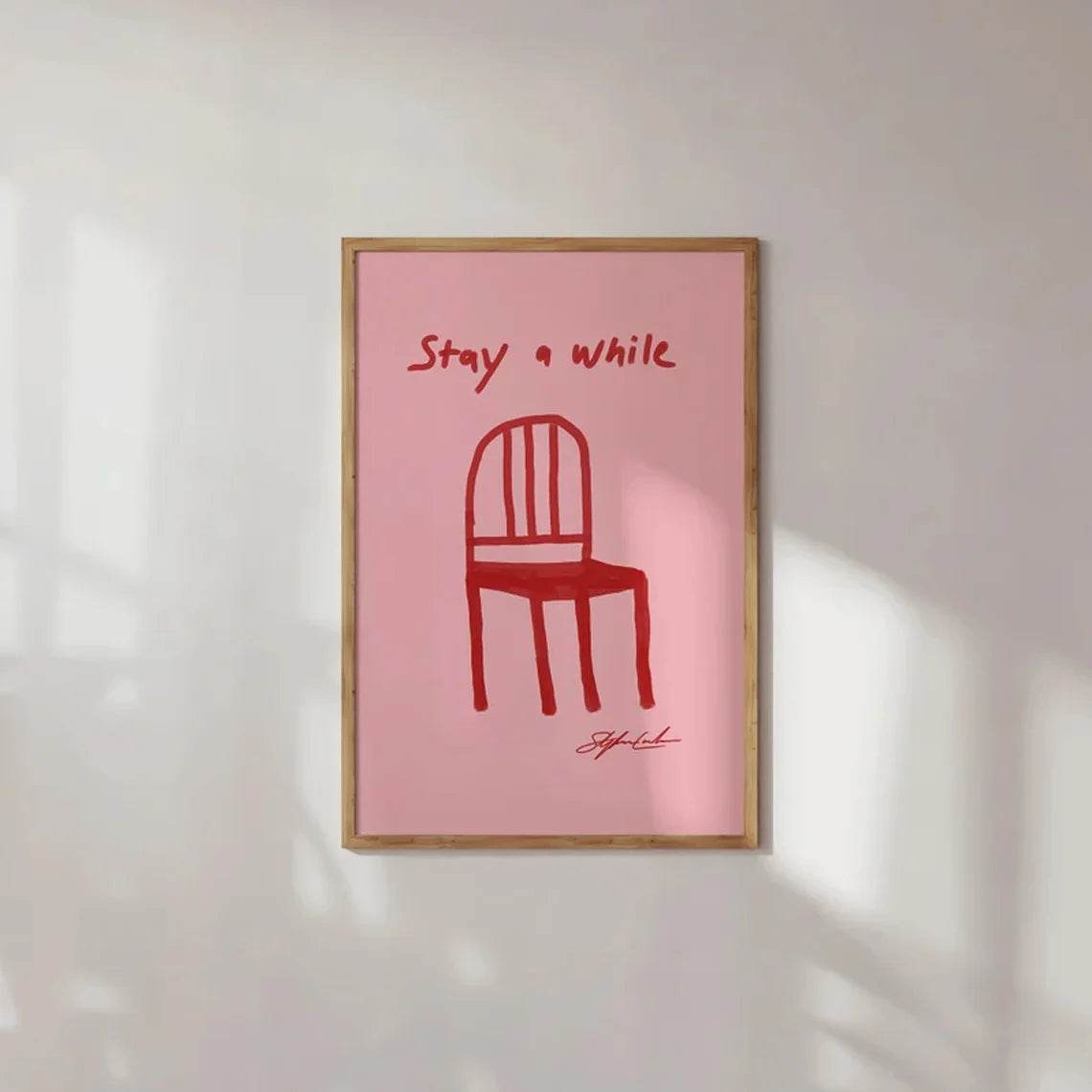 1pc Simple Trendy Text Printing Poster, Simple Canvas Wall Decoration, Modern Art Home Decoration, Living Room Decoration - Buy online at  Vibe In Cart.