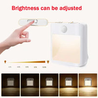 Motion Sensor LED Night Lights EU Plug Dimmable Cabinet Light for Baby Bedside Bedroom Corridor Wireless Night Lamp Lighting - Buy online at  Vibe In Cart.