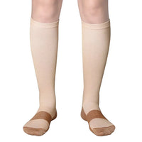 Knee-High Compression Socks 20-30mmHg Nylon Cotton EU36-50 for Men Women