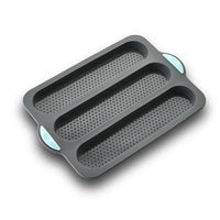 Silicone Baking Mold 3 & 8 grid Nonstick Loaf Pan Resistant Bakeware for Homemade Bread Sausage Roasting - Buy online at  Vibe In Cart.