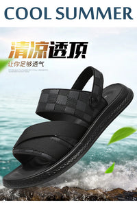 Men's high quality casual sandals summer outdoor waterproof anti slip soft sole comfort beach shoes fashion Lazy Driving slipper - Buy online at  Vibe In Cart.